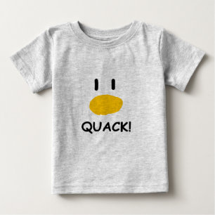 Camiseta De Bebé pato kawaii