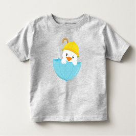 Camiseta De Bebé Pato, Pato Bebé, Pato Con Paraguas, Lluvia