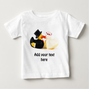 Camiseta De Bebé Patos de boda 4