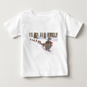 Camiseta De Bebé patos en boston comunes durante las vacaciones de 