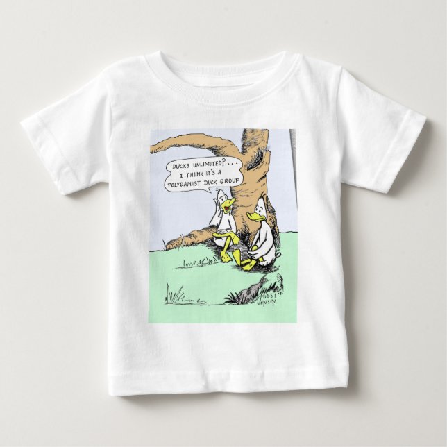 Camiseta De Bebé Patos ilimitados (Anverso)