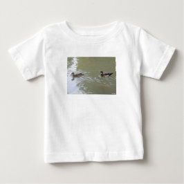Camiseta De Bebé Patos nadando
