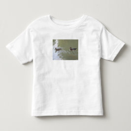 Camiseta De Bebé Patos nadando