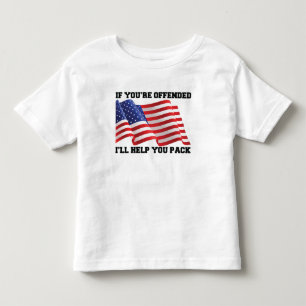 Camiseta De Bebé Patriota estadounidense