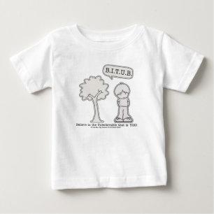 Camiseta De Bebé Patrón BITUB (crea en lo increíble)