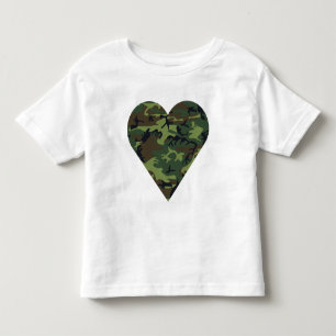 Camiseta De Bebé Patrón de camuflaje verde, patrón militar, ejércit