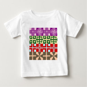 Camiseta De Bebé Patrón de cruces cristianas 1