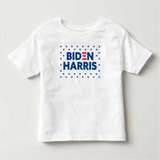 Camiseta De Bebé Patrón de estrellas azules Biden/Harris