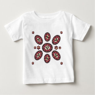 Camiseta De Bebé Patrón de flores de Mandala