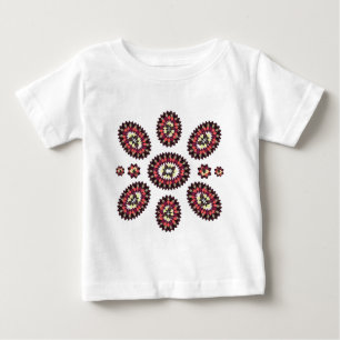Camiseta De Bebé Patrón de flores de Mandala