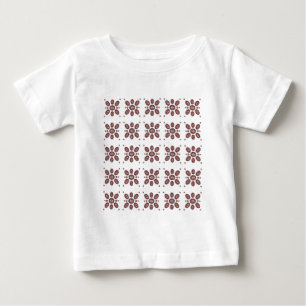 Camiseta De Bebé Patrón de flores de Mandala