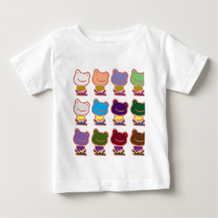 CAMISETA DE BEBÉ PATRÓN DE FROGGGY FROG