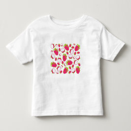 Camiseta De Bebé Patrón de fruta dragón