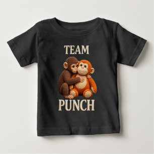 Camiseta De Bebé Patrón de ganchillo de golpe de mono bebé Amigurum