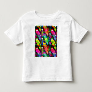 Camiseta De Bebé Patrón de gatos divertidos-54578