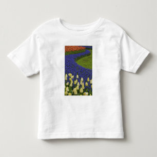 Camiseta De Bebé Patrón de jardín de flores de jacinto de uva y 2