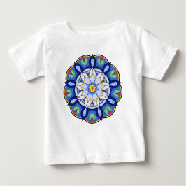 Camiseta De Bebé Patrón de Mandala 01