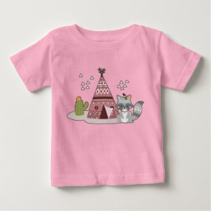 Camiseta De Bebé Patrón de nativos indígenas de la tribu Woodland S