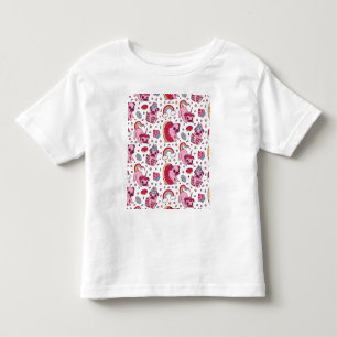 Camiseta De Bebé Patrón de perro lindo para amantes de los perros