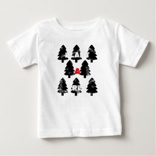 Camiseta De Bebé Patrón de plantar un árbol