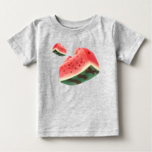 Camiseta De Bebé Patrón de sandía
