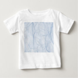 Camiseta De Bebé Patrón de sombra azul