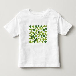 Camiseta De Bebé Patrón de uvas y hojas de uva