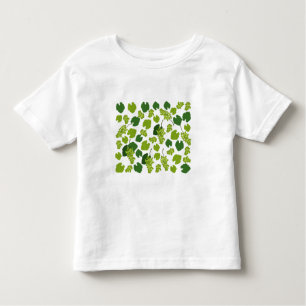 Camiseta De Bebé Patrón de uvas y hojas de uva