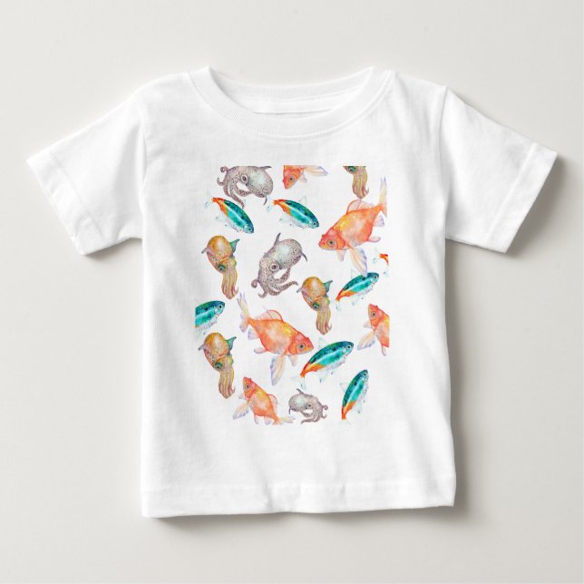 Camiseta De Bebé Patrón náutico (Anverso)
