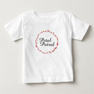 Camiseta De Bebé Patrulla de petanca para Chicas de flores