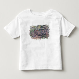 Camiseta De Bebé Paul Cezanne Bosque con Boulders, 1893