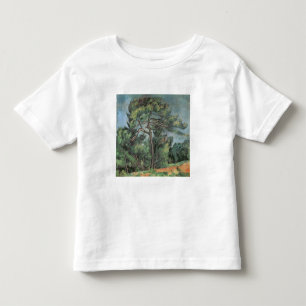 Camiseta De Bebé Paul Cezanne el   el pino grande, c.1889