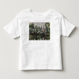 Camiseta De Bebé Paul Cezanne el   los bancos del Marne, 1888