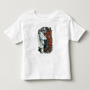 Camiseta De Bebé Paul Cezanne el   Pierrot y Harlequin, 1888