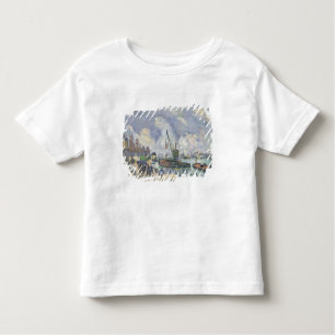 Camiseta De Bebé Paul Cezanne el   Quai de Bercy, París, 1873-75