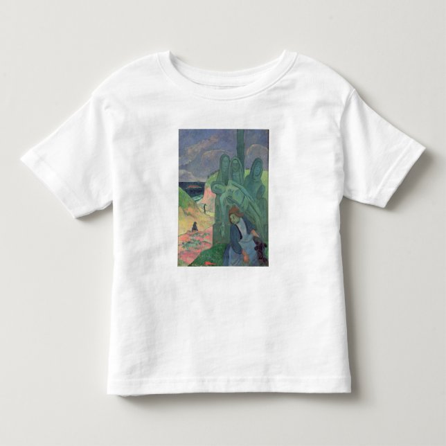 Camiseta De Bebé Paul Gauguin el | el Cristo verde 1889 (Anverso)