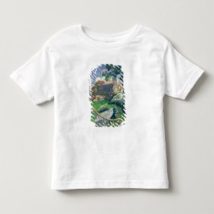 Camiseta De Bebé Paul Gauguin el la puerta de madera o, el
