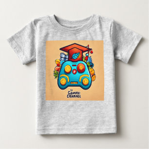 Camiseta De Bebé Pausar mi juego para estar aquí". Divertido T-Sh