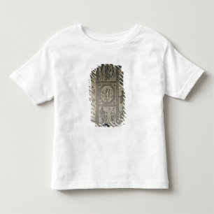 Camiseta De Bebé Pavimento de mosaico del chalet romano en el punto