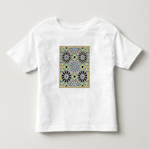 Camiseta De Bebé Pavimento de mosaico en Alhambra, 'del árabe