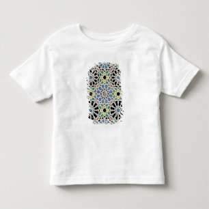 Camiseta De Bebé Pavimento de mosaico en Alhambra, 'del árabe