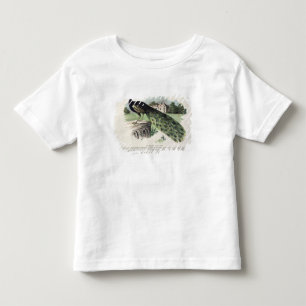 Camiseta De Bebé Pavo real