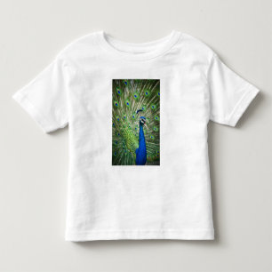 Camiseta De Bebé Pavo real de griterío