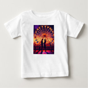 Camiseta De Bebé Paws & Hearts: Abraza el amor con inspiración Masc