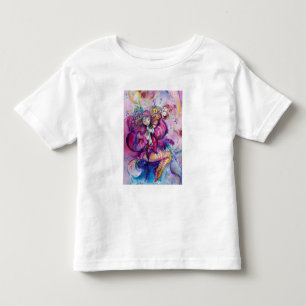 CAMISETA DE BEBÉ PAYASO ROSA MUSICAL