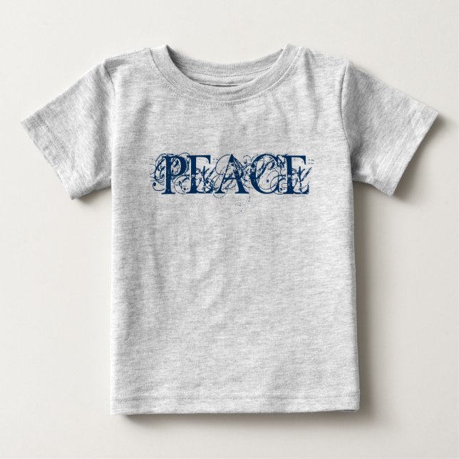 Camiseta De Bebé Paz (Anverso)