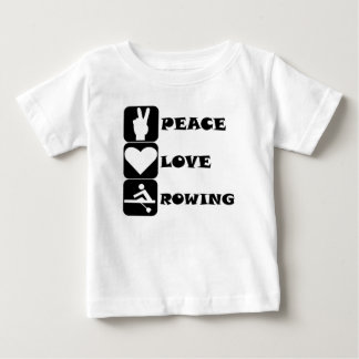 Camiseta De Bebé Paz Amor Ring