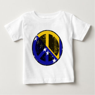Camiseta De Bebé Paz en Bosnia y Hercegovina