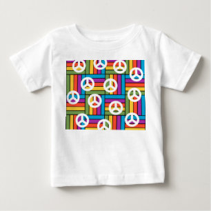 Camiseta De Bebé Paz en los años 1970