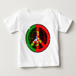 Camiseta De Bebé Paz en Portugal